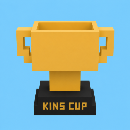 KINS CUP voxel trophy